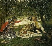James Joseph Jacques Tissot Partie Carree oil painting on canvas